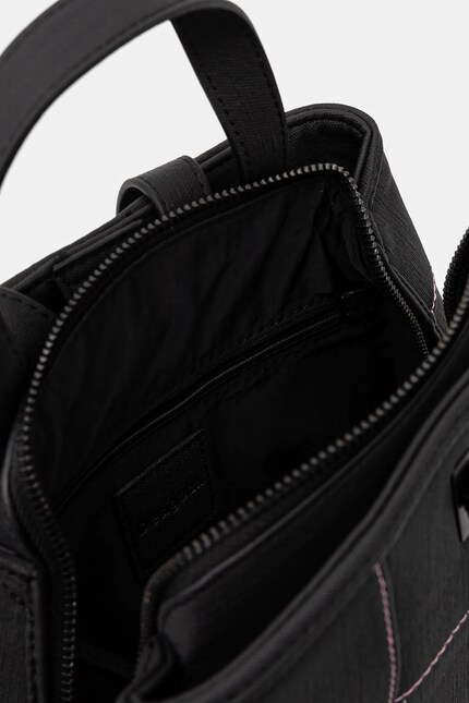 Desigual rucsac YOKO NEGRO SUMY MINI femei, culoarea negru, mic