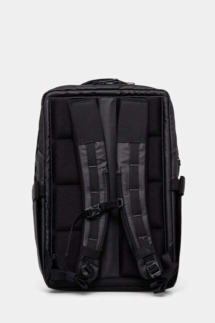 The North Face backpack Base Camp Voyager men's black color smooth