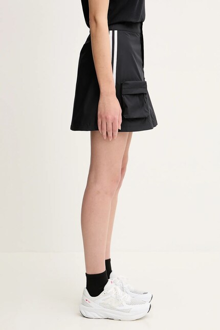 adidas Originals skirt Cargo Miniskirt black color JJ3087 at PRM US