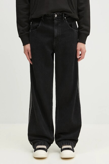 adidas Adicolor Denim Firebird Joggers Black PRM EU