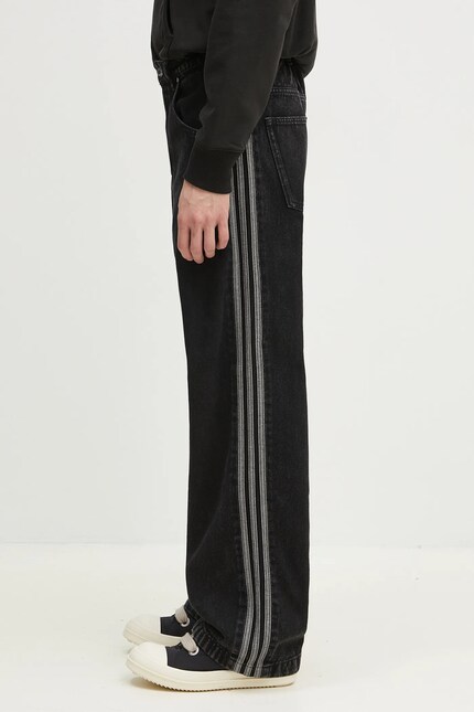 adidas Adicolor Denim Firebird Joggers Black PRM EU
