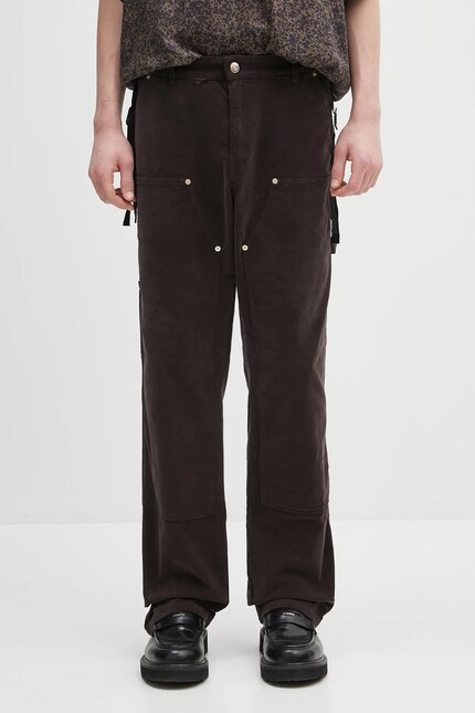 Wales Bonner trousers Kingston brown color MS25TR10.CO10.899 at PRM US
