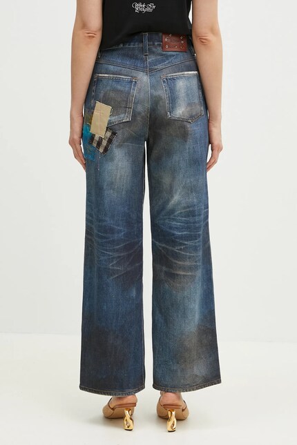 Andersson Bell jeans Patchwork Printed Denim Trompe L`Oeil PRM EU
