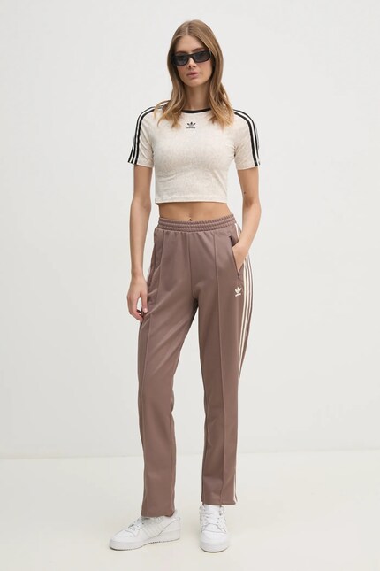 pupu adidas Pantaloni trening Wide Leg Tracksuit Bottoms IC5443 Violet