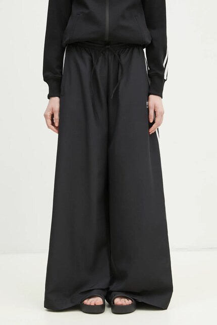 adidas Originals joggers OVERSIZED TP black color with an