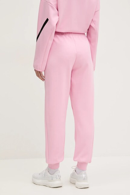 adidas pantaloni de trening Z.N.E. femei, culoarea roz, JC5405
