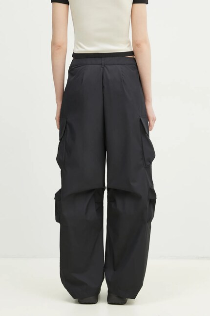 adidas Originals trousers CARGO PANTS women's black color JI5727