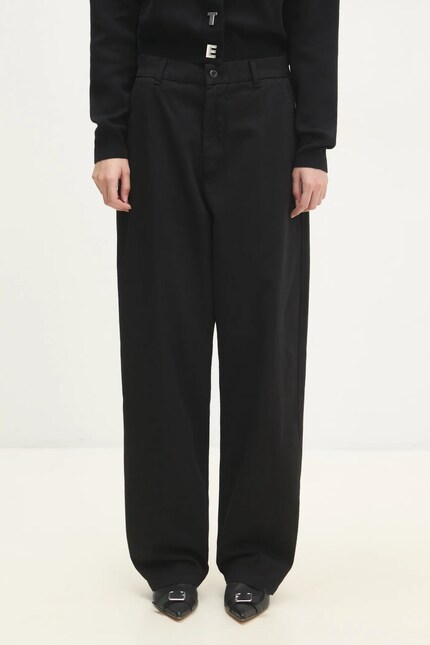 Carhartt WIP trousers Brady Pant women's black color I033770.89GT