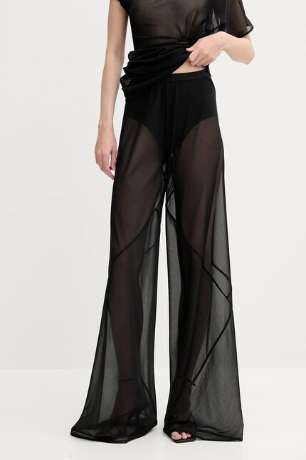 Rick Owens Lilies trousers black color LI01E4334OT at PRM US