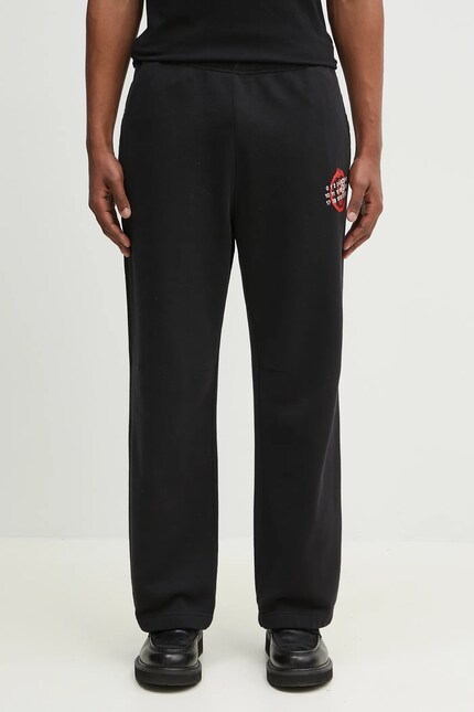その他 Maison Margiela MM6 Maison Margiela cotton joggers men's black color with a print