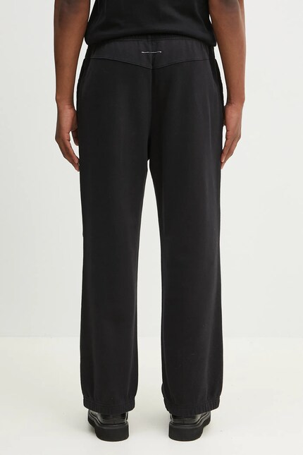 ウェア Maison magiela MM6 Maison Margiela cotton joggers men's black color with a print