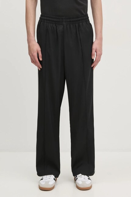 adidas Originals joggers Premium Baggy Track Pant black color with