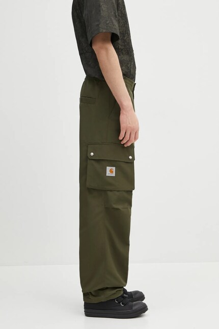 Carhartt WIP trousers Irwin Pant men's green color I034503.41XX at