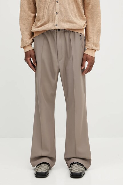 Needles trousers Boot-Cut Warm Up beige color QV199 at PRM US