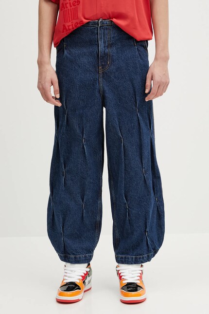 Ader Error jeans Apparel-Bottom BO01SSJE0103BL at PRM US