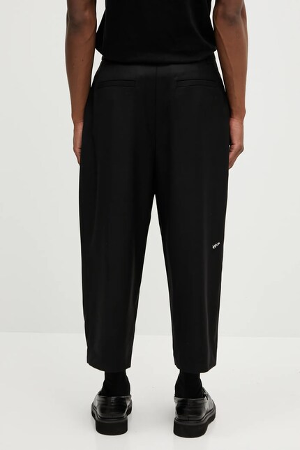 Ader Error wool trousers Apparel-Bottom black color BO42FYSA0101BK