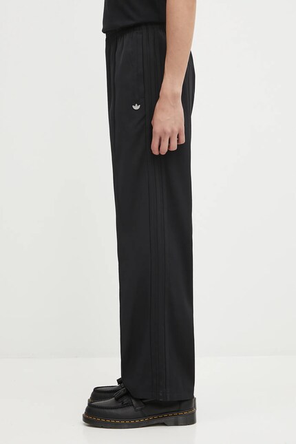 adidas Originals trousers Baggy Track Pants black color with an