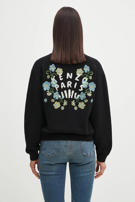 Kenzo woolen cardigan Jungle Flower PRM EU
