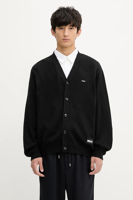 NEIGHBORHOOD cardigan Plain Cardigan black color 251FUNH.KNM01 at NEIGHBORHOOD cardigan Plain Cardigan black color 251FUNH.KNM01 at