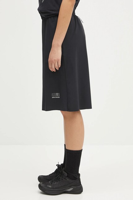ス*る様 MM6 Maison Margiela 24AW Short Jack MM6 Maison Margiela Kids numbers-motif Cotton Track Shorts | Black