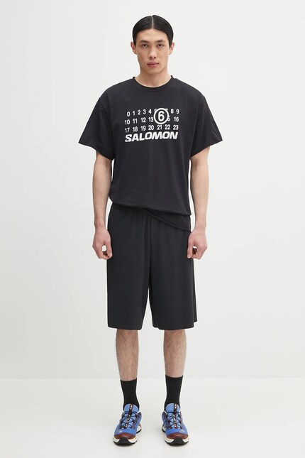 MM6 Maison Margiela x Salomon shorts black color SH0MU0017 at PRM US