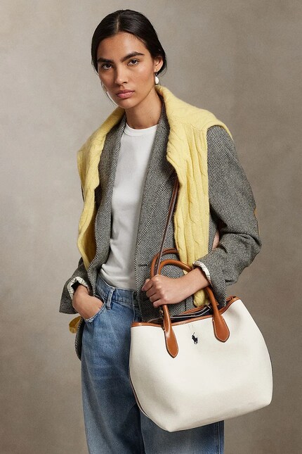 Polo Ralph Lauren handbag beige color 428962165 at PRM US