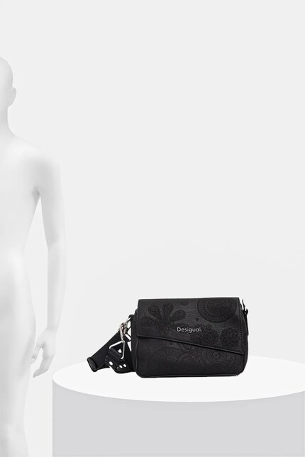 Desigual poseta DEJAVU PHUKET MINI culoarea negru, 25SAXP53