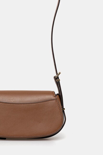 MICHAEL Michael Kors geantă de piele culoarea maro, 32S5GL0C1L