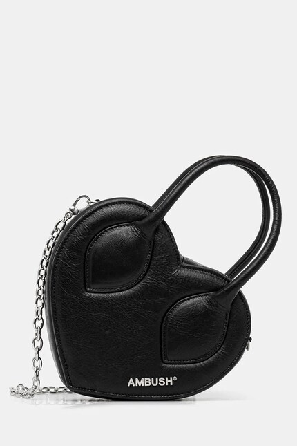 AMBUSH leather handbag Heart Top Handle Bag PRM EU