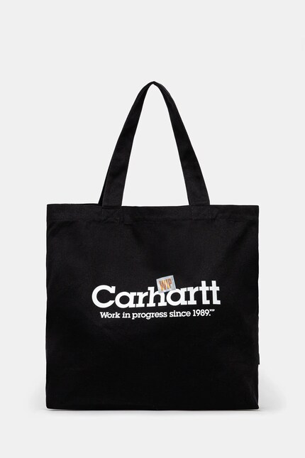バッグ Carhartt WIP  Tote Carhartt WIP cotton bag Canvas Graphic Tote Large black color