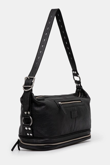 Martine Rose leather bag Bondage black color 1200LP13001 at PRM US