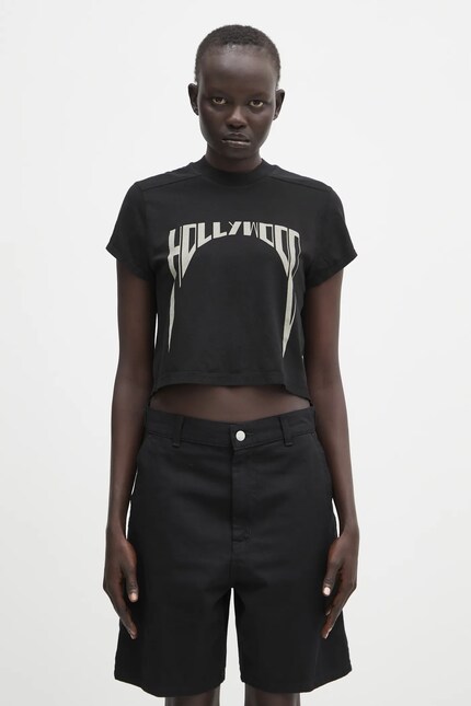 Rick Owens DRKSHDW cotton t-shirt Cropped Small Level T PRM EU