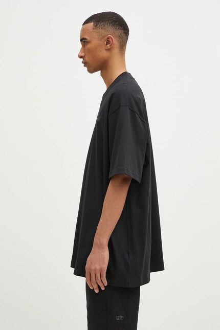 adidas Originals cotton t-shirt FRONT ST TEE men's black color