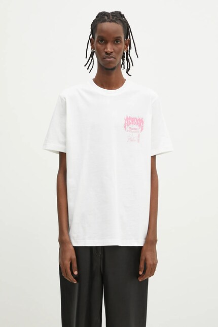 adidas Originals cotton t-shirt Q12 TS DEATH PRM EU