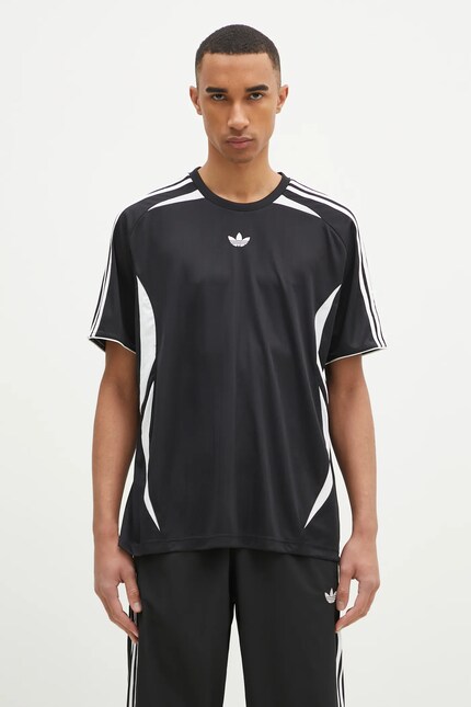 adidas Originals t-shirt Teamgeist men's black color with an
