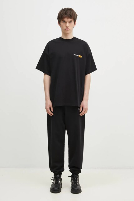 VETEMENTS cotton t-shirt Vetements.Com Regular men's black color