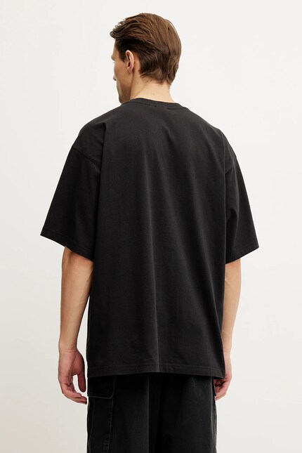 adidas Originals cotton t-shirt GRAPHIC SS TEE men's black color
