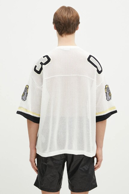 adidas Originals cotton t-shirt KNIT JERSEY men's white color