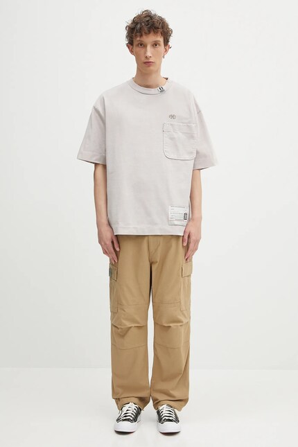 Maison MIHARA YASUHIRO cotton t-shirt Amateur Sewn Tee pink color