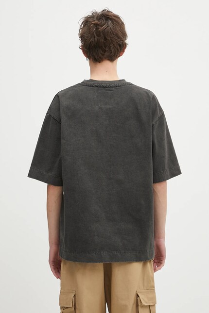 Maison MIHARA YASUHIRO cotton t-shirt Amateur Sewn Tee black color