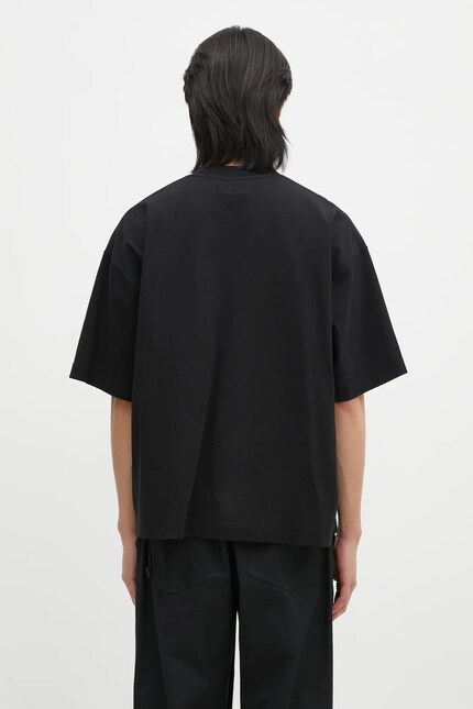VETEMENTS cotton t-shirt Oval Logo Cropped Boxy PRM EU