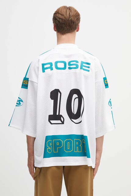Martine Rose t-shirt Oversized Football white color patterned