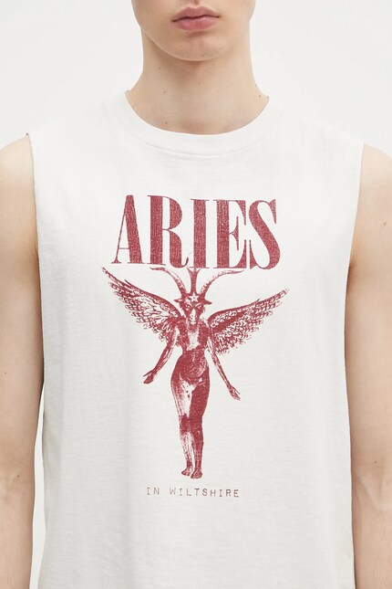 Aries cotton t-shirt Faded Nirvana Muscle Vest PRM EU
