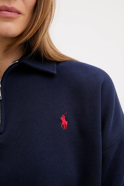 Polo Ralph Lauren sweatshirt with cotton Women's navy 211B18685 at