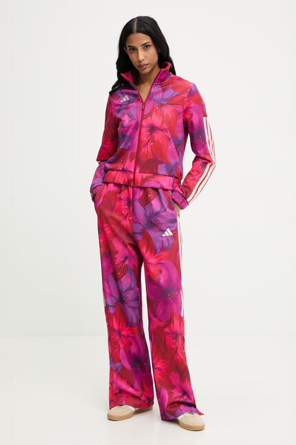 Кофта adidas x Farm Rio цвет розовый узор KD4634 | ANSWEAR.ua