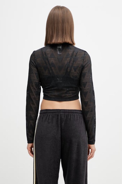 adidas Originals Firebird Women's zip-up sweatshirt black KD0349