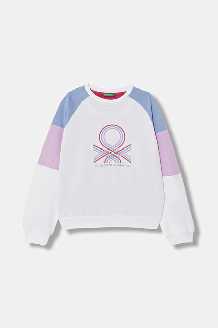 Детская хлопковая кофта United Colors of Benetton узор 3J68C10S5
