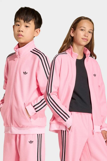 Детская кофта adidas Originals цвет розовый с аппликацией KD7820