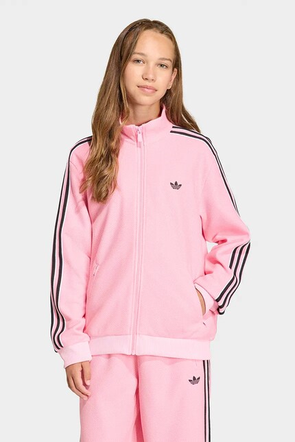 Детская кофта adidas Originals цвет розовый с аппликацией KD7820