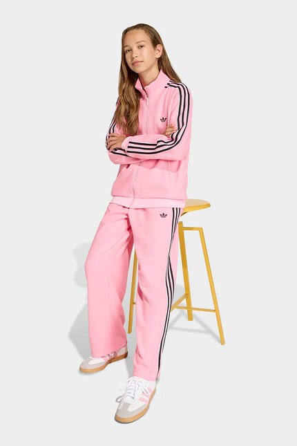 Детская кофта adidas Originals цвет розовый с аппликацией KD7820